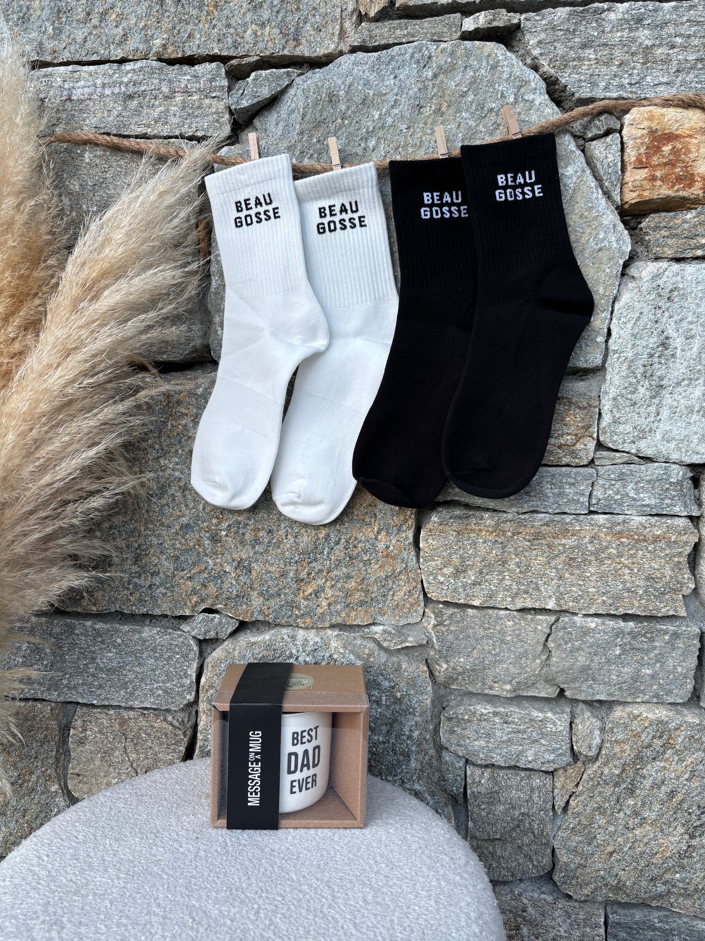 Coffret mug & chaussettes DAD