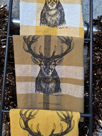 Coffret 3 torchons CERF