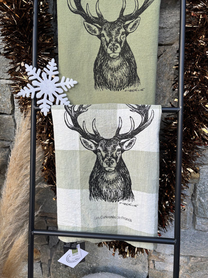 Coffret 3 torchons CERF