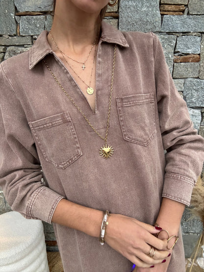 Robe MILLY manches longues