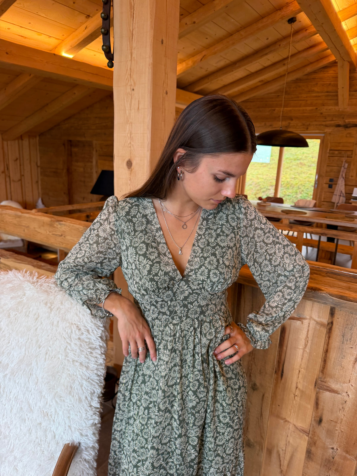 Robe VALENCIA manches longues