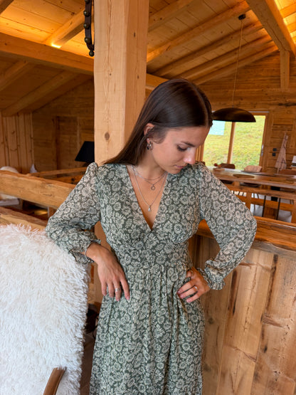Robe VALENCIA manches longues