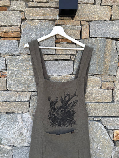 Tablier CHEVREUIL ET CHEVRETTE