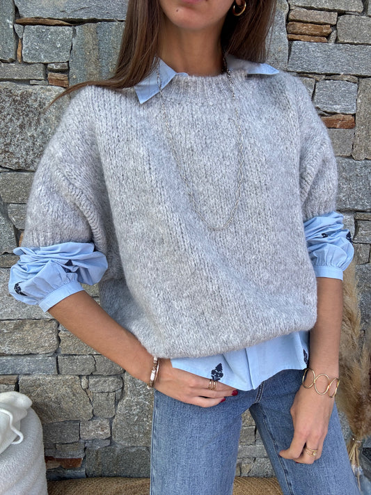 Pull CAMOMILLE manches courtes 🇮🇹