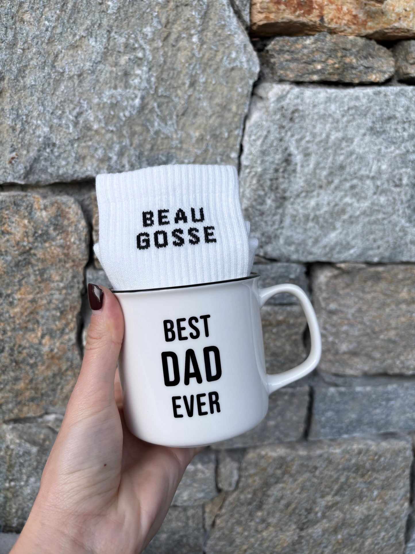Coffret mug & chaussettes DAD