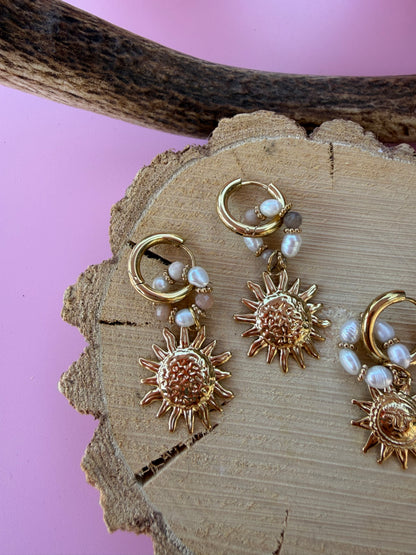 Boucles d’oreilles SOLEIL