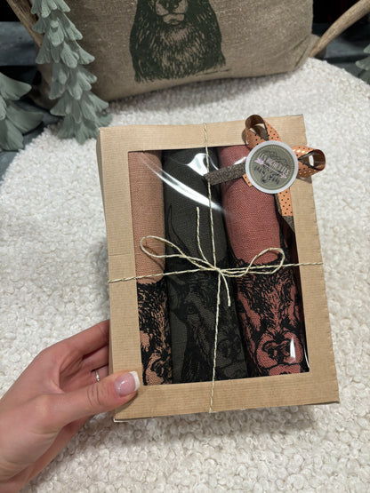 Coffret 3 torchons CERF