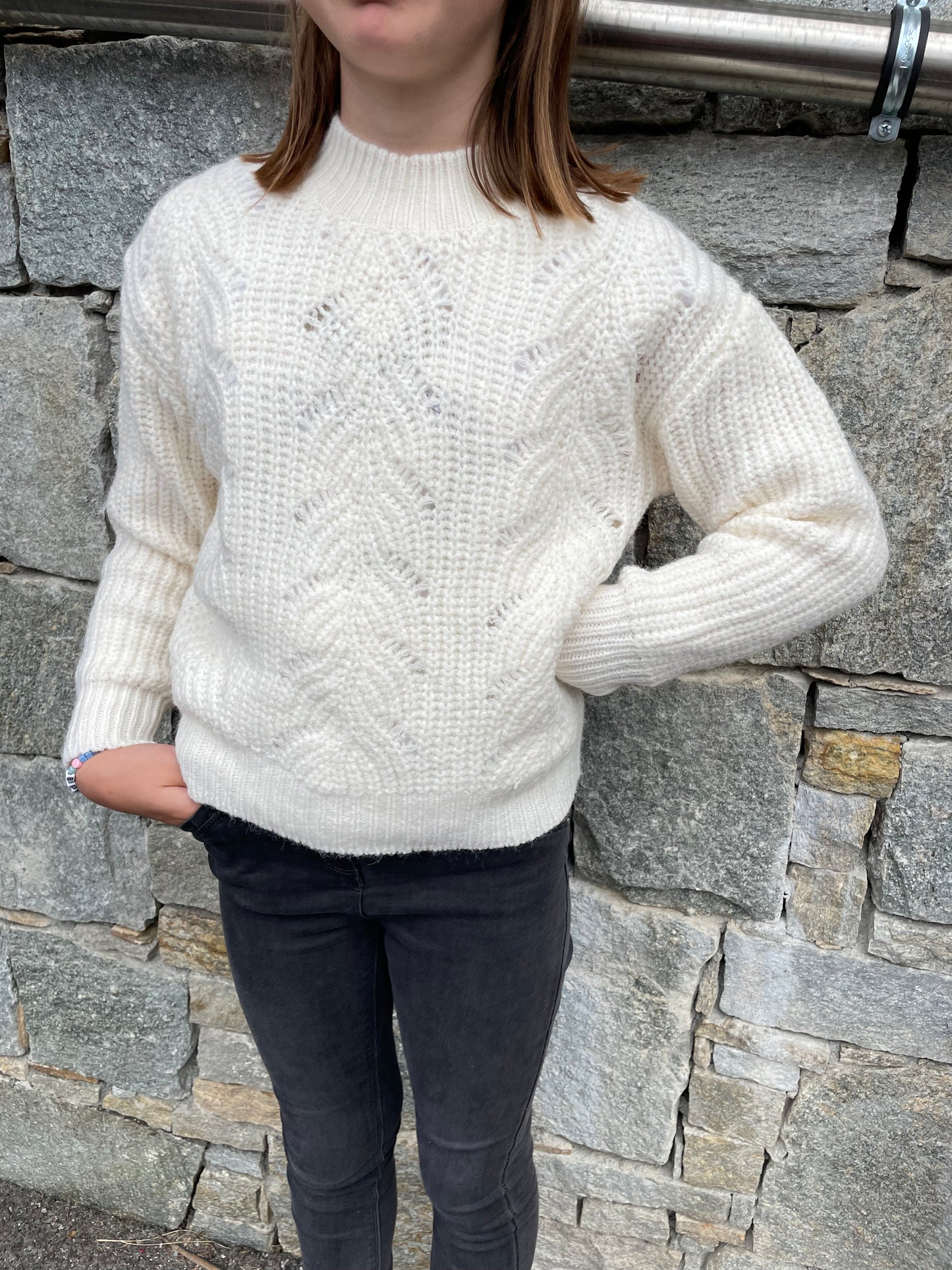 Pull en maille enfant