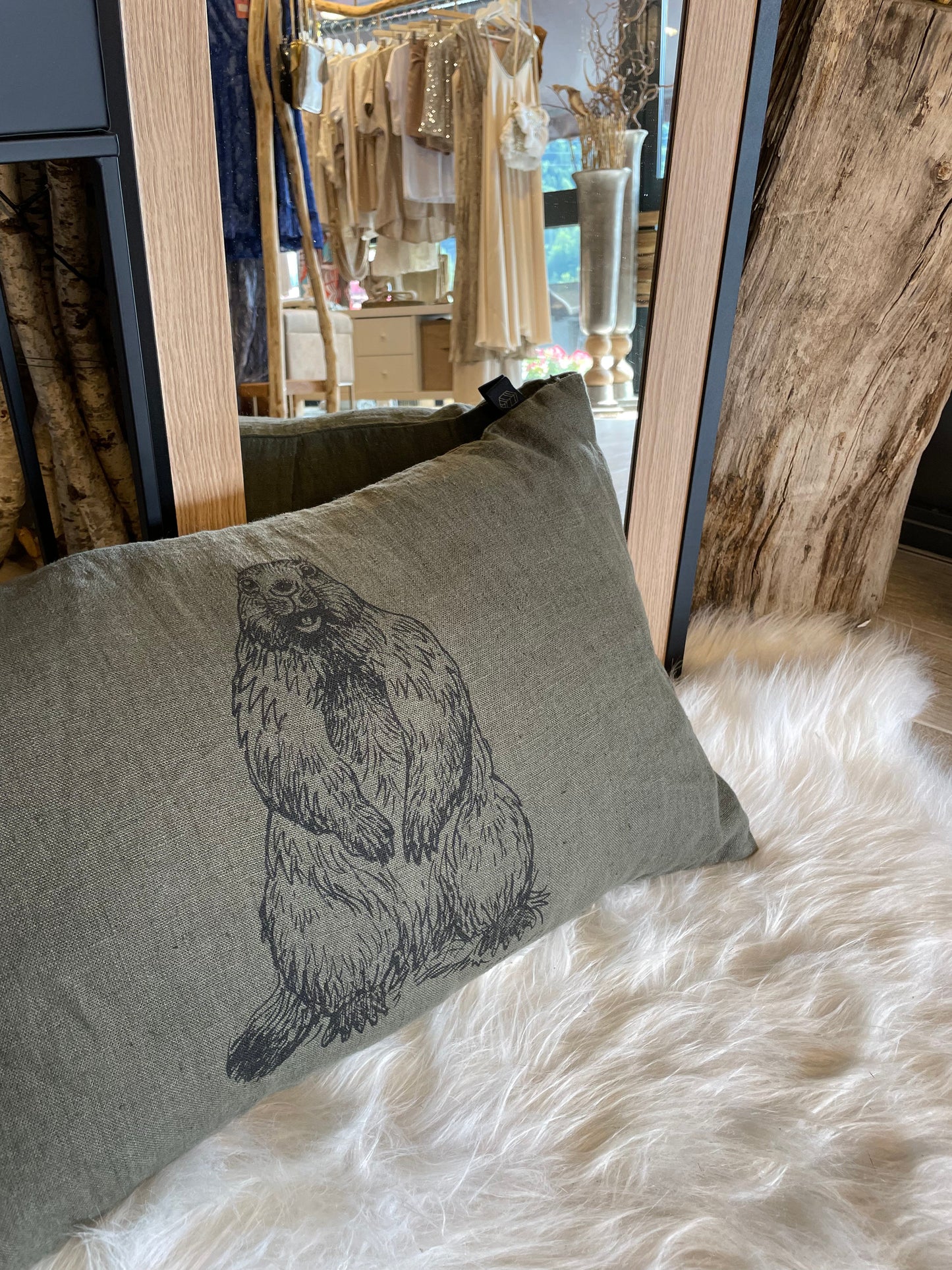 Coussin Rectangulaire MARMOTTE